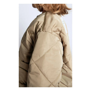American Vintage - Vowbay Chaqueta Acolchada Repelente al Agua de Fibra Reciclada | Caqui