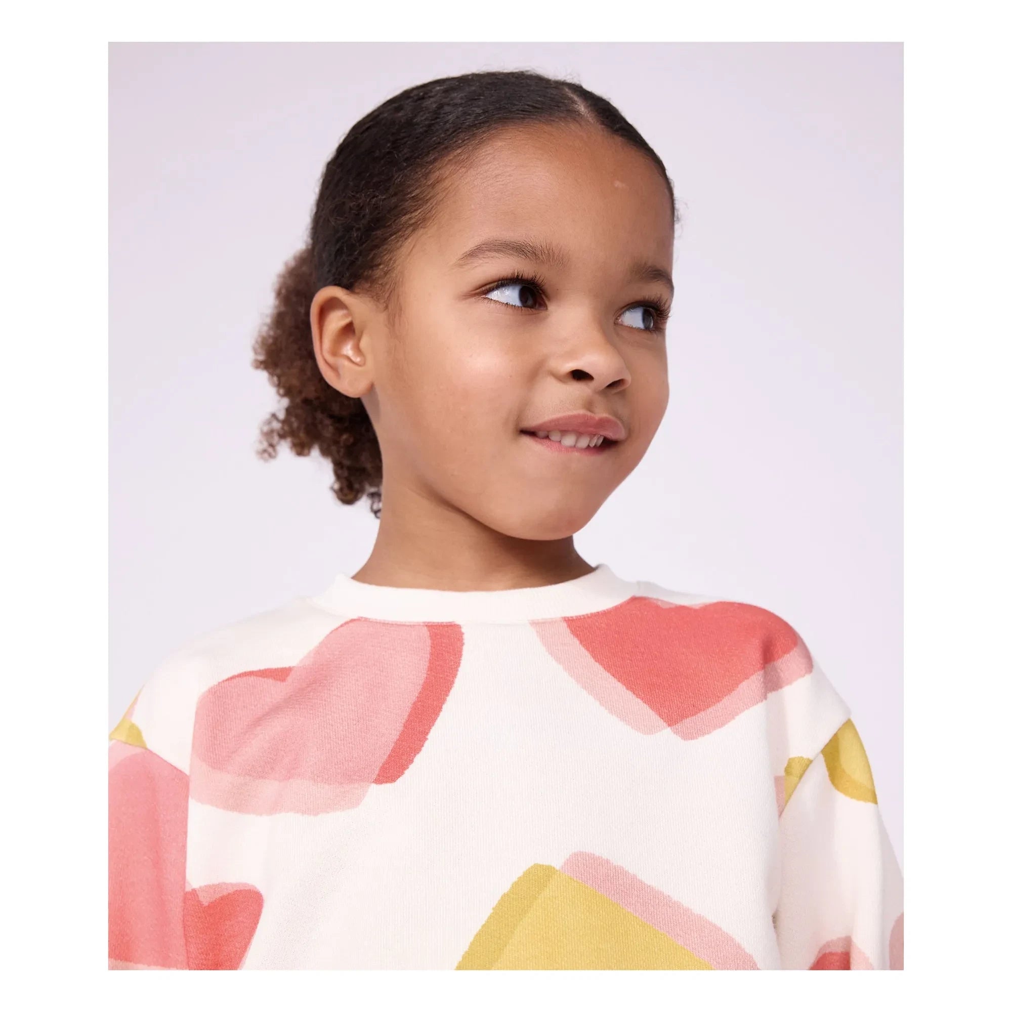 Petit Bateau - Sweat hearts | Beyaz