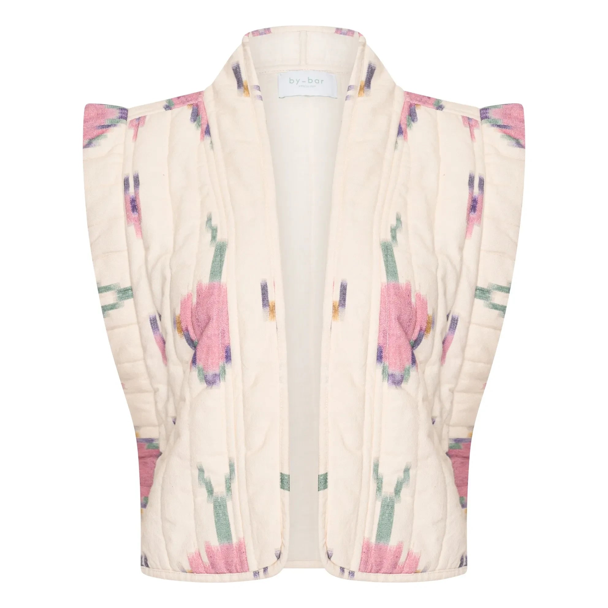 Chaqueta de algodón con isla Bar | Crudo