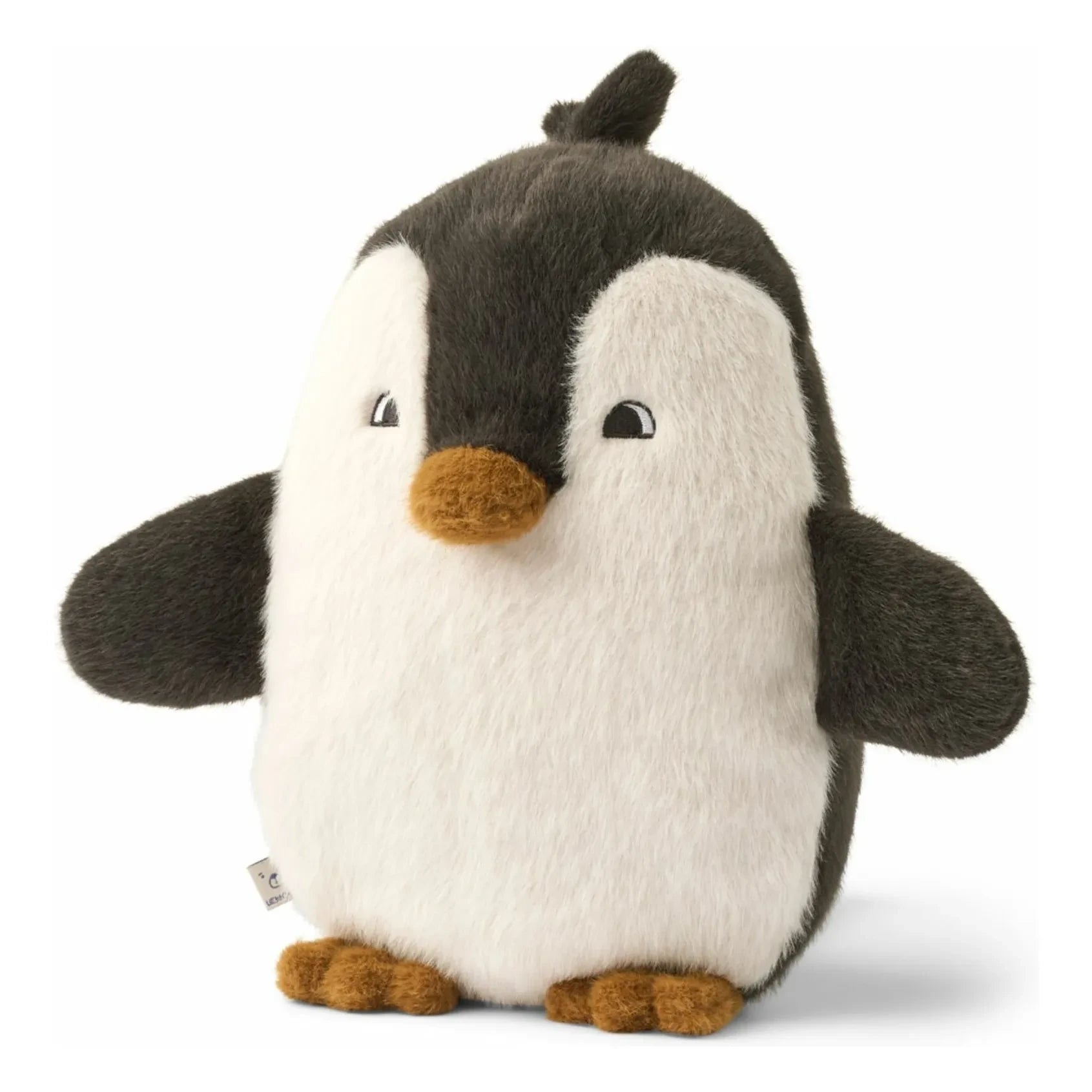 Liewood - Peluche de pingüino Berto | arena/gris oscuro