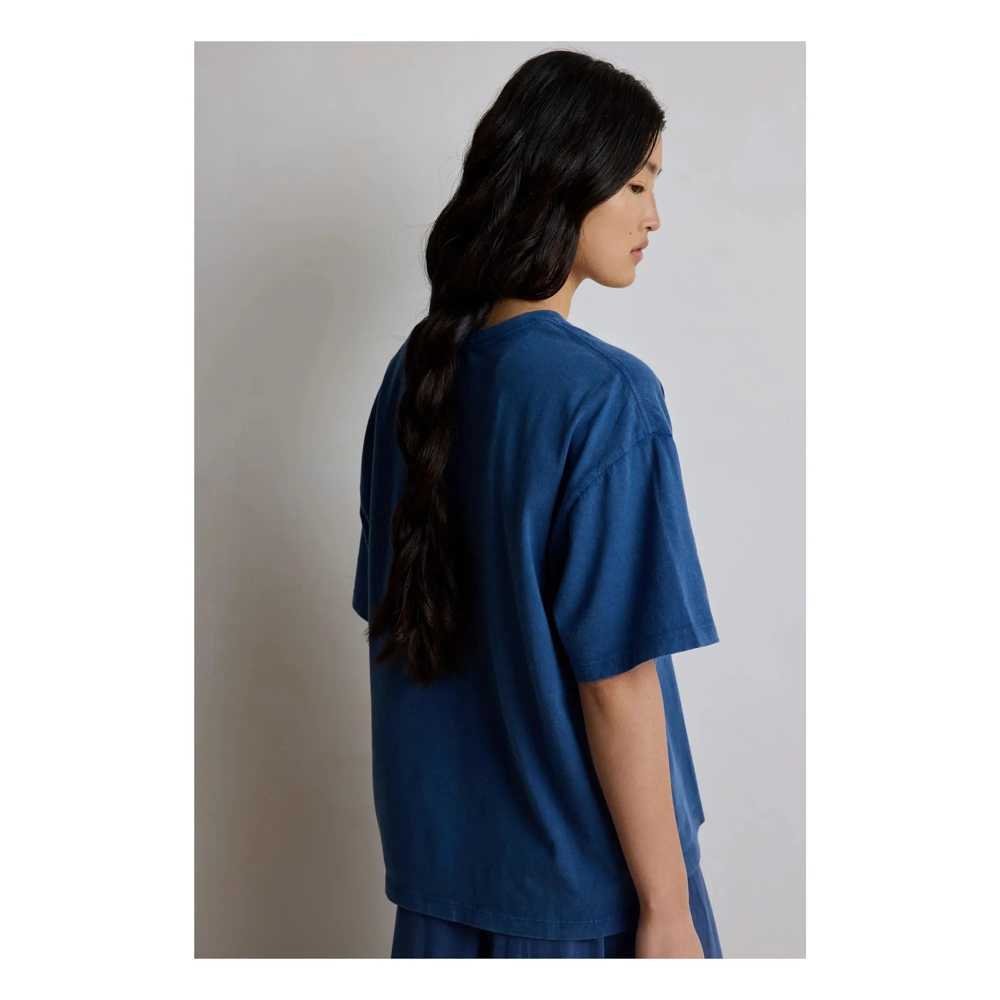 Hod - Camiseta de algodón Ambre | Azul marino