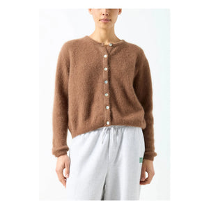 American Vintage - Chaleco Vitow de alpaca y lana | Chocolate