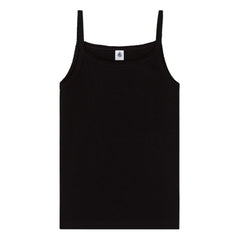 Petit Bateau - Camiseta sin mangas de algodón orgánico Cocotte | Negro