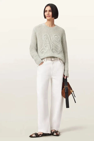AllSaints Sudadera de Lana CHAIN