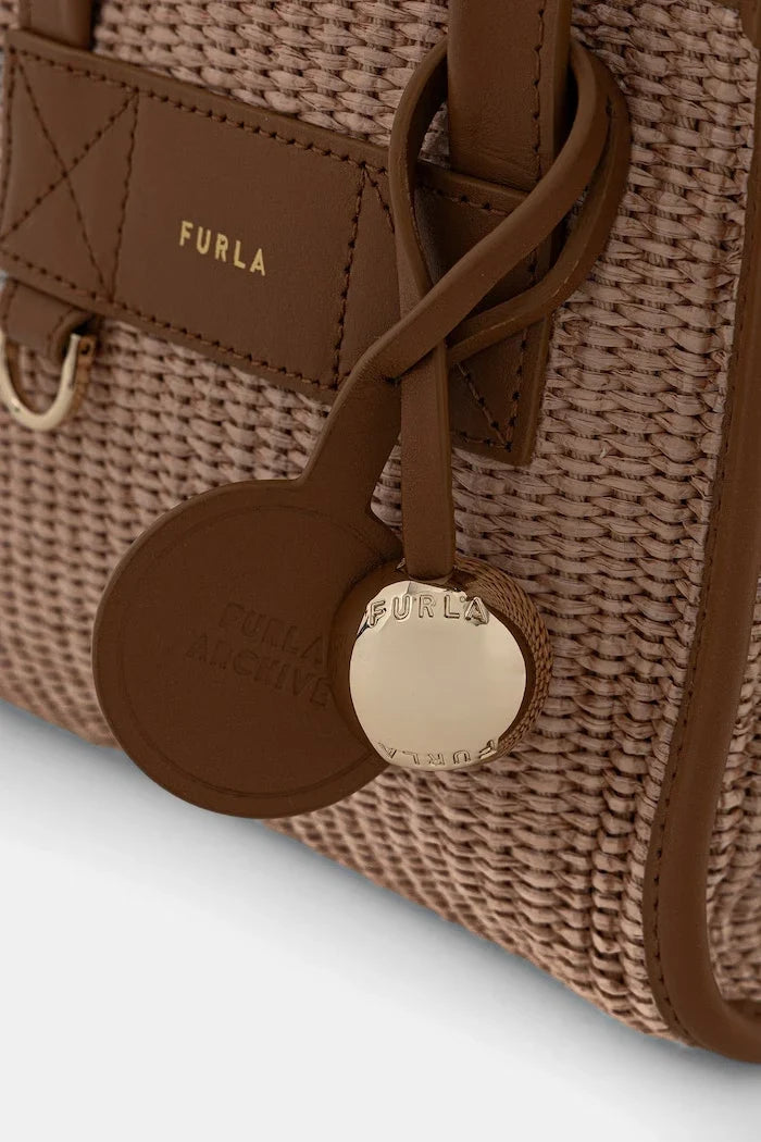 Bolso bandolera Furla para mujer de punto Divide It Mini Tote
