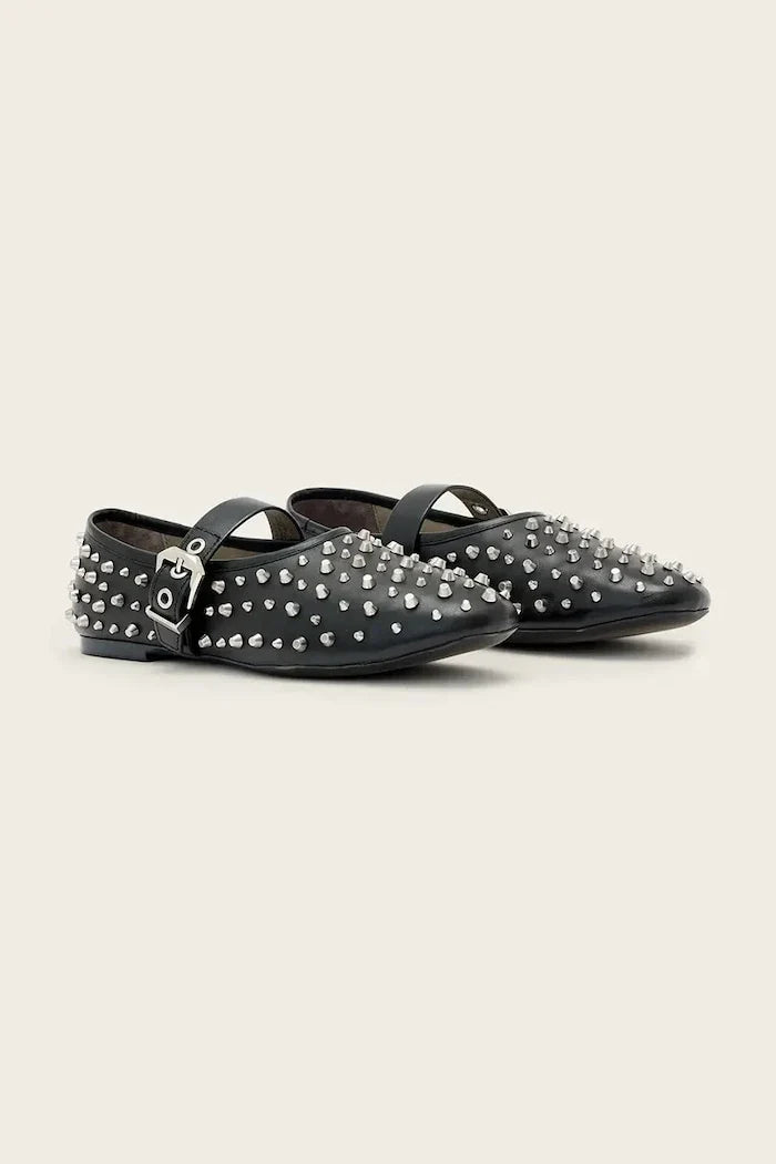 Bailarinas de piel con tachuelas Sabine de AllSaints