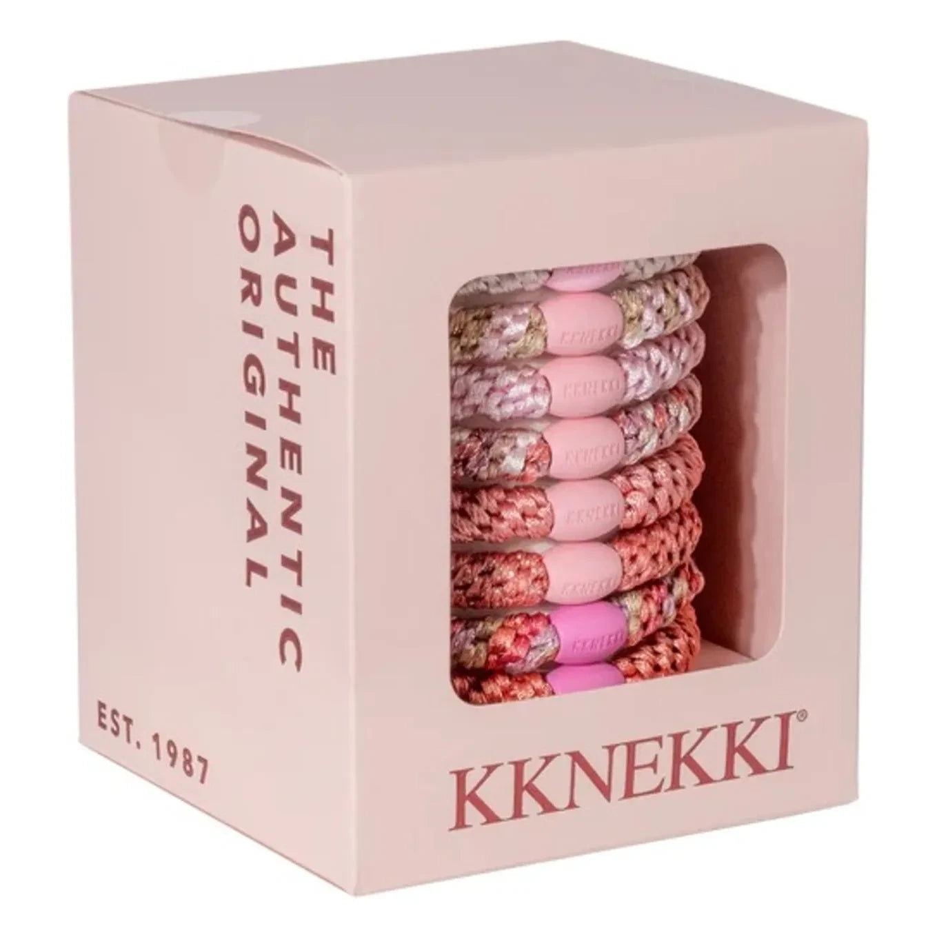 Bon Dep - Set de 8 gomas para el pelo Kknekki Ballet Edition | Rosa Claro