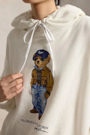 Sudadera de algodón con capucha Polo Ralph Lauren para mujer