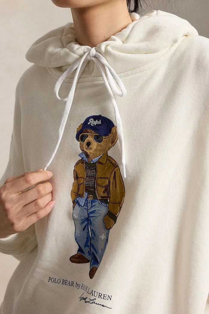 Sudadera de algodón con capucha Polo Ralph Lauren para mujer