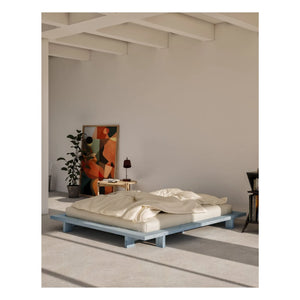 Karup Design - Cama japonesa de madera | Azul claro