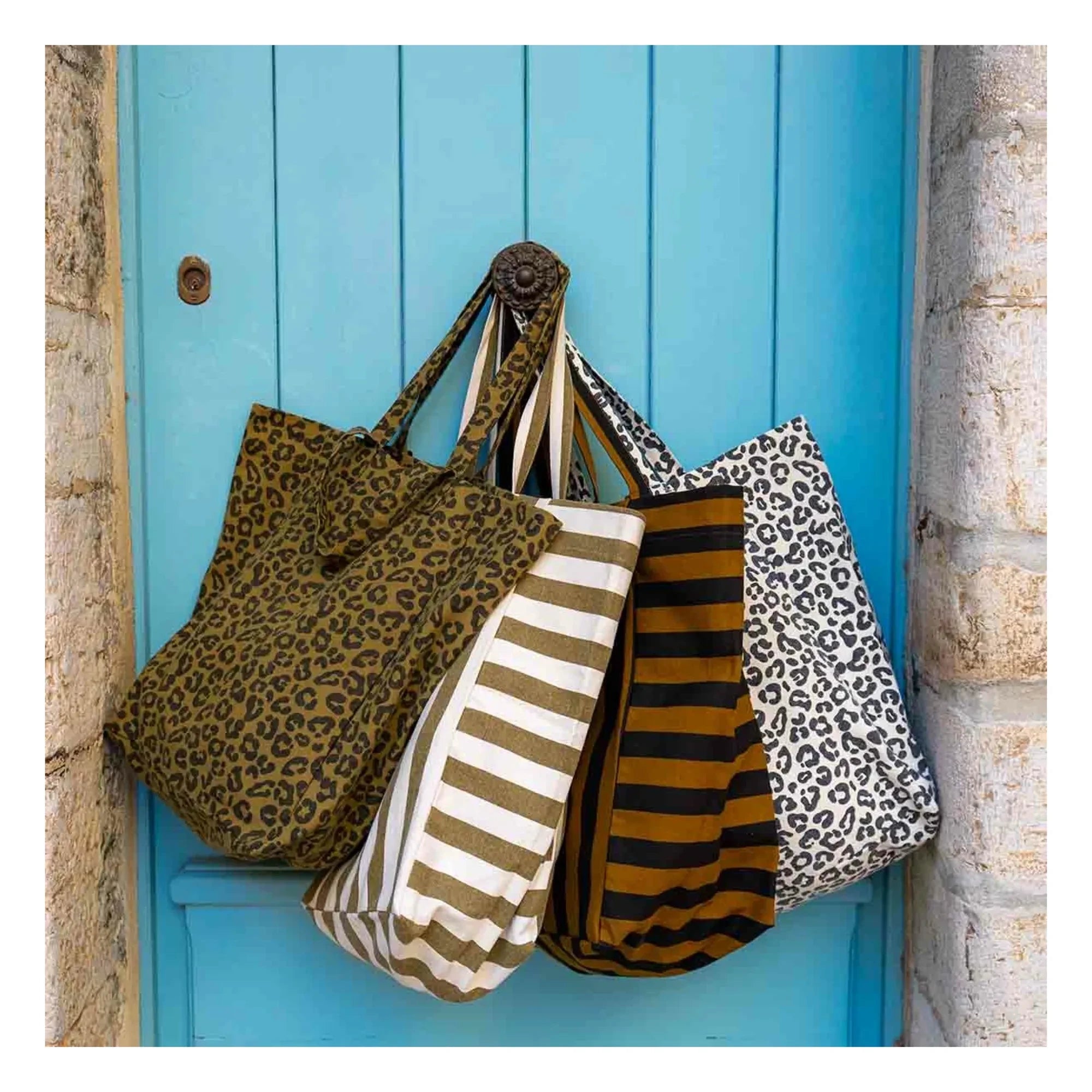 Rose in April - Bolso tote a rayas Elisabeth | Oliva