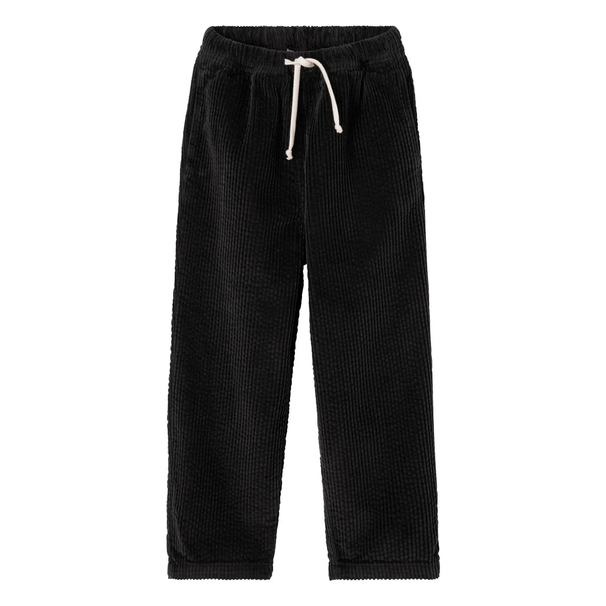 American Vintage - Pantalón de terciopelo de algodón orgánico Padow | Negro