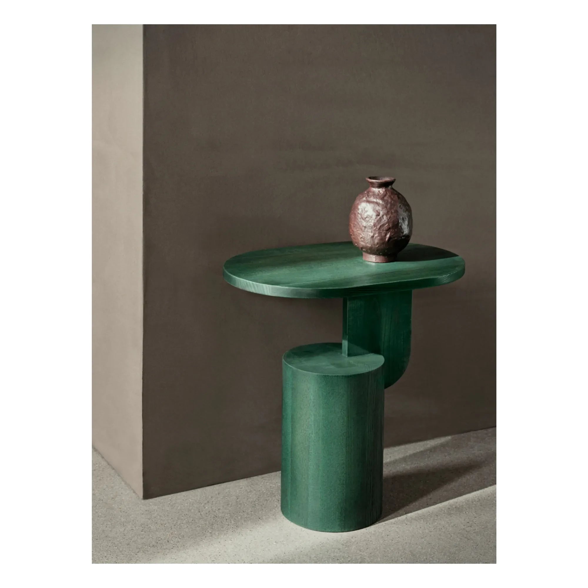 Ferm Living - Jarrón Doro de terracota | Marrón