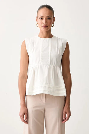 Blusa de algodón para mujer Weekend Max Mara WKDVALLO