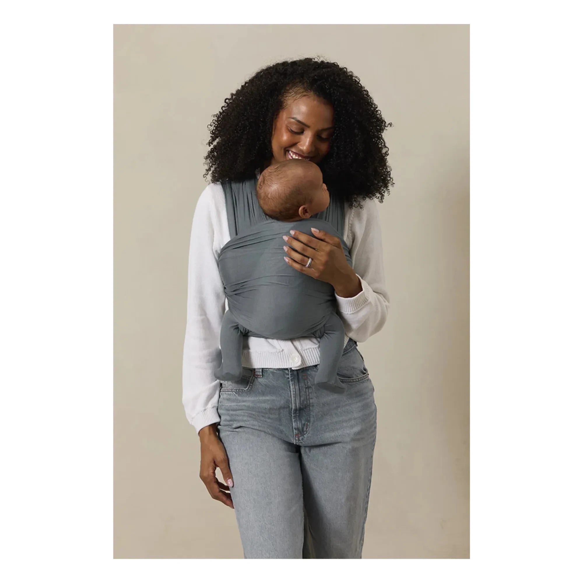 Solly Baby - Fular portabebés Modal | Gris carbón