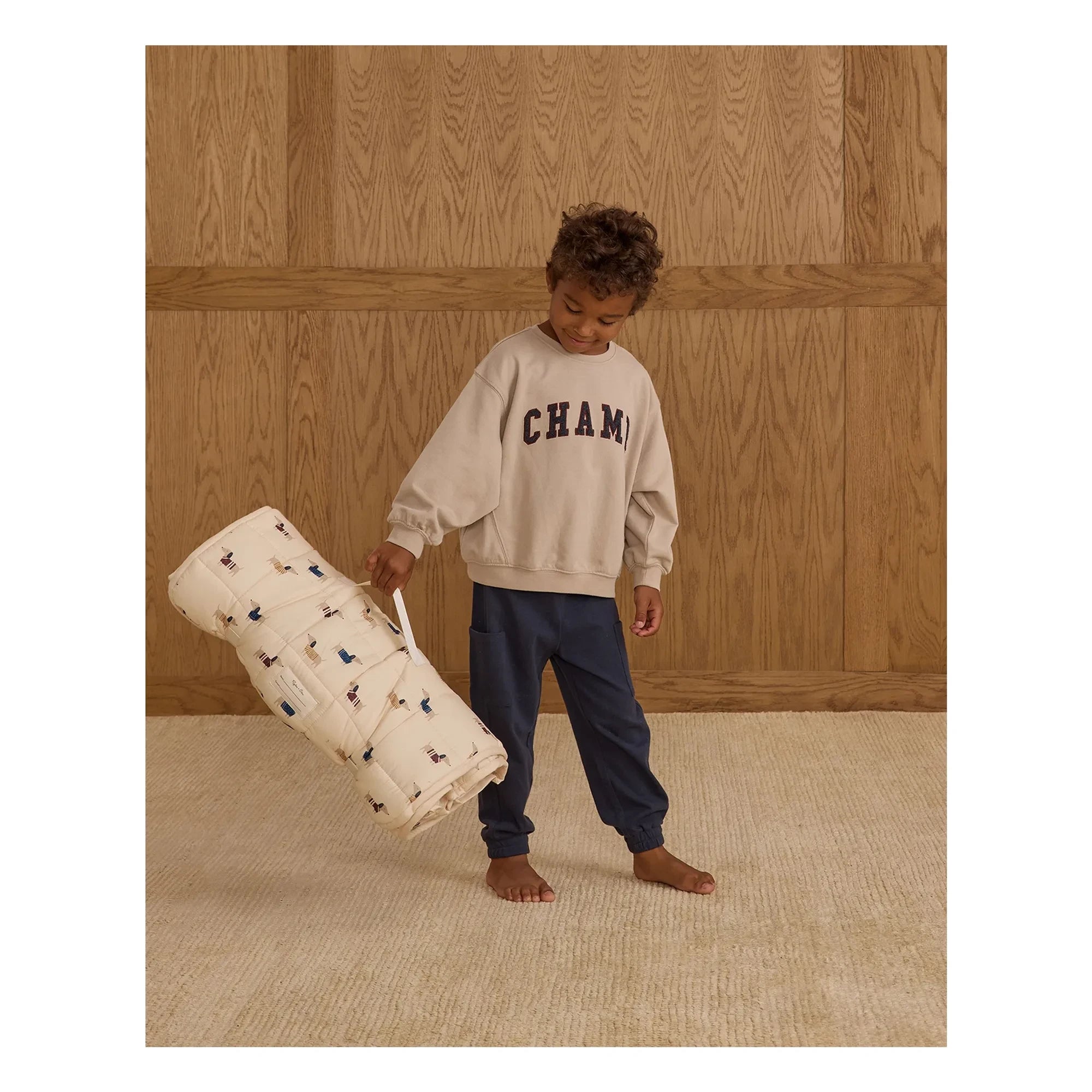 Rylee + Cru - Sudadera Champ Mini | Piedra