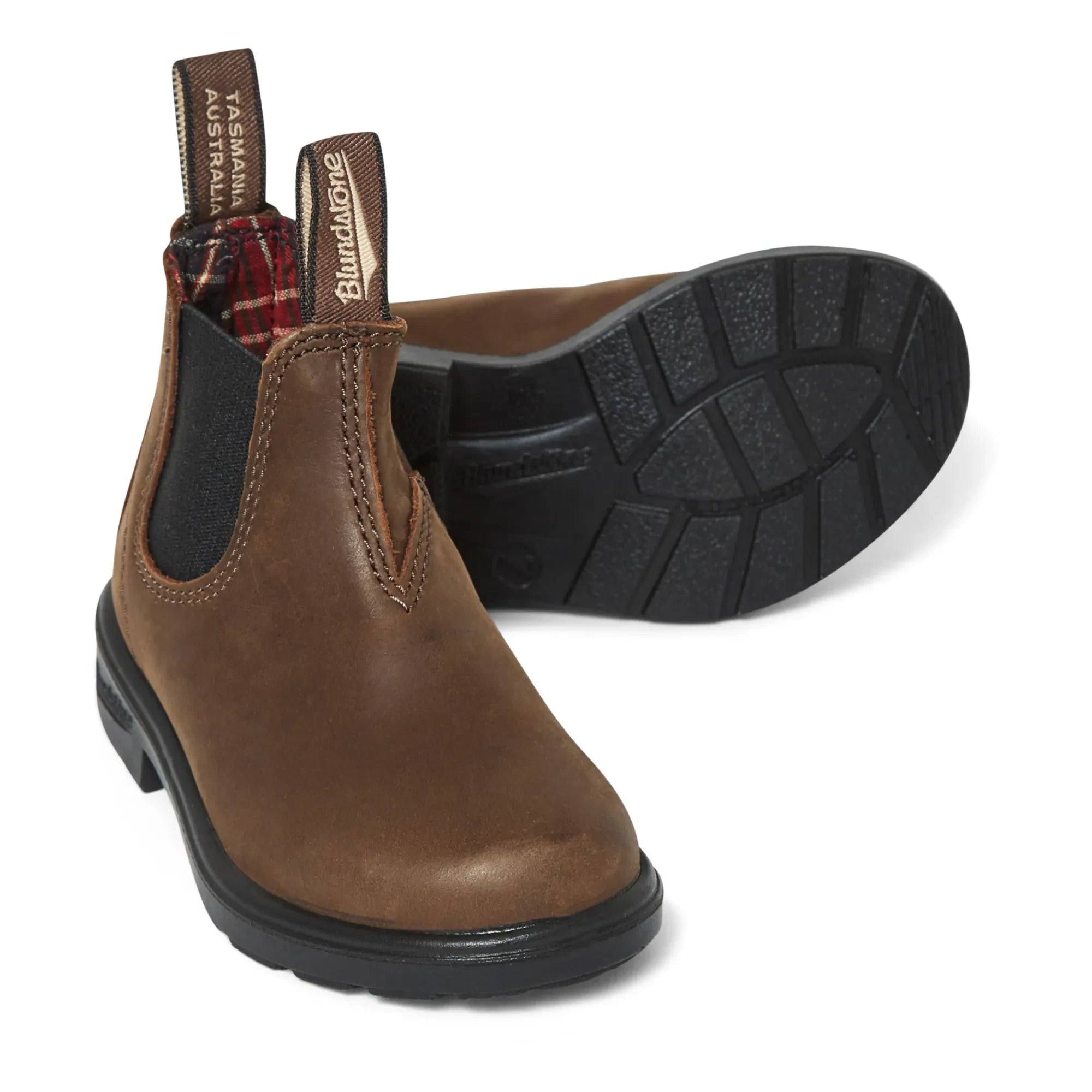 Blundstone - Botines Chelsea de nobuk | Chocolate