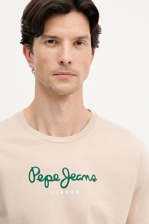 Camiseta de algodón para hombre EGGO N de Pepe Jeans