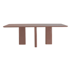 Gabrielle Paris - Mesa de comedor rectangular pulida Joe Lake | Arándano