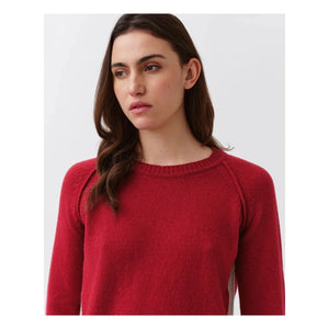 Diega - Jersey de lana merino Palizo | Rojo