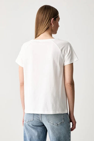 Camiseta de algodón para mujer Marc O'Polo