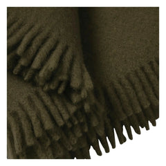 Suite 702 - Manta de mohair Bulut | Verde Oliva