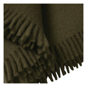 Suite 702 - Manta de mohair Bulut | Verde Oliva