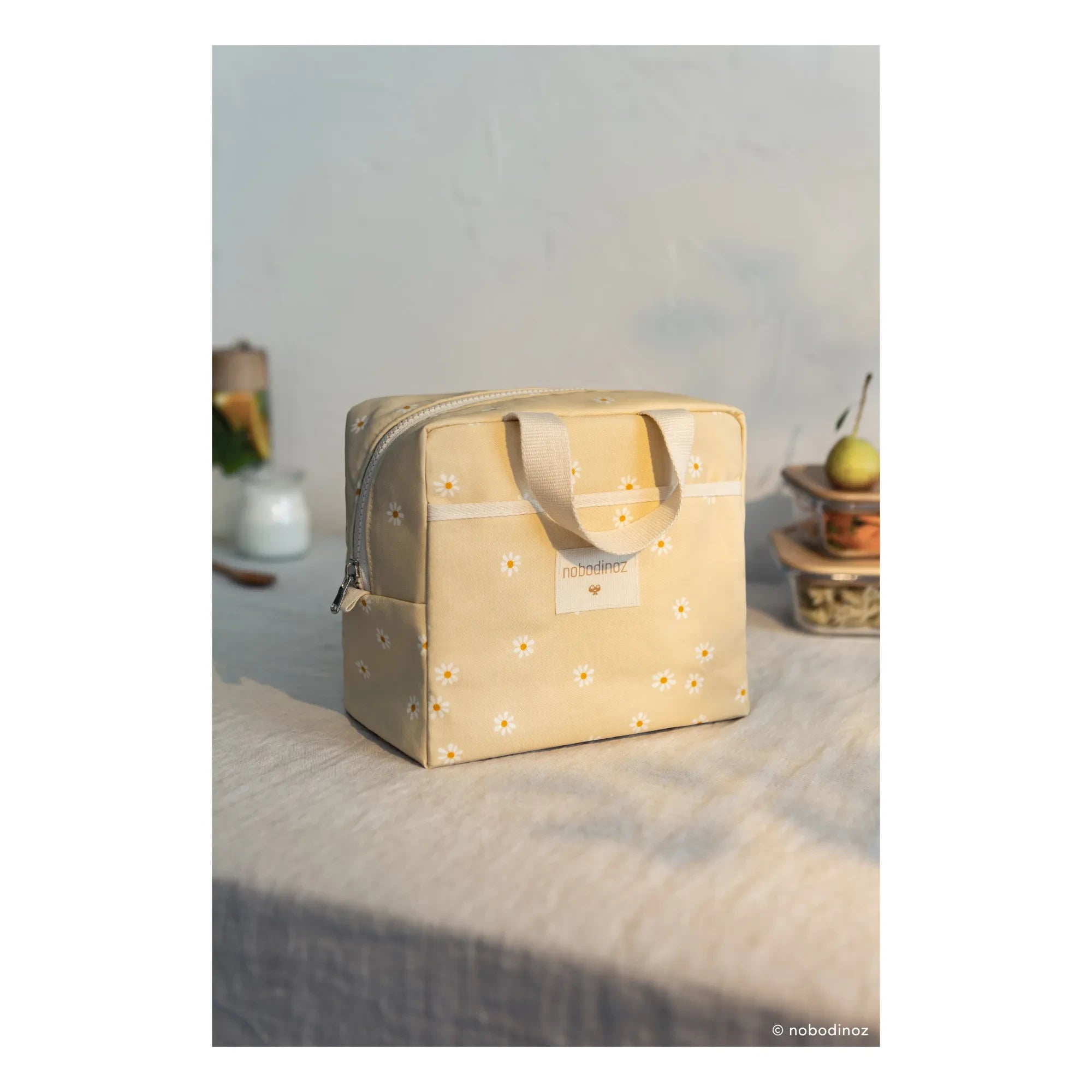 Nobodinoz - Bolsa de almuerzo isotérmica Sunshine | Margaritas