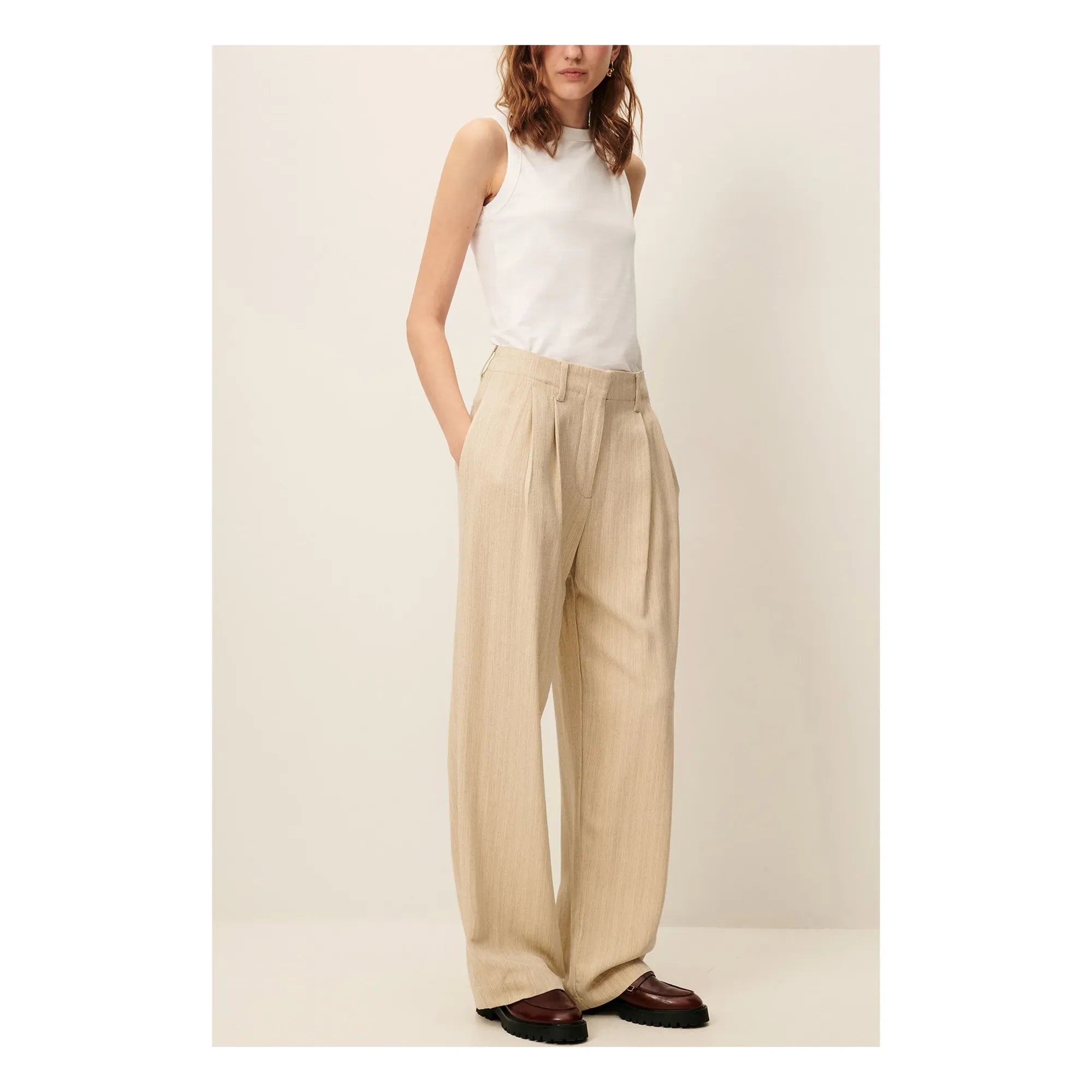 Sessùn - Pantalones Bodaman | Crema