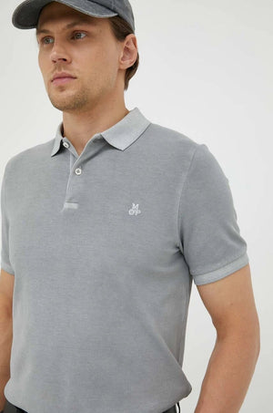 Camiseta de hombre Marc O'Polo de algodón y elastano con cuello