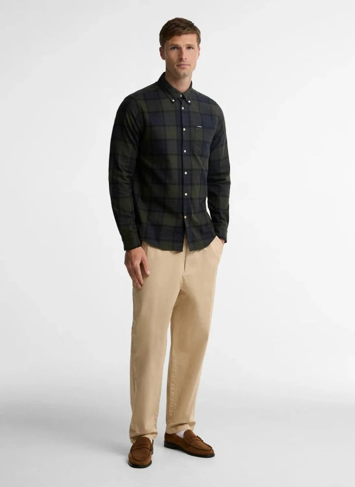 Barbour - Camisa de cuadros Fortrose | Verde oscuro