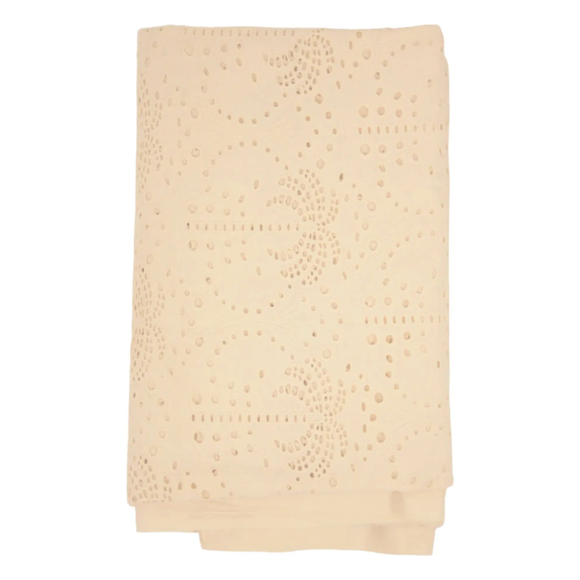 Olsson & Jensen - Mantel de mesa Brisa con palma bordada | Crudo