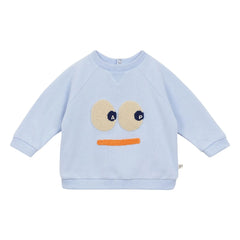 Arsène et Les Pipelettes - Sudadera de algodón orgánico Gaetano | Azul
