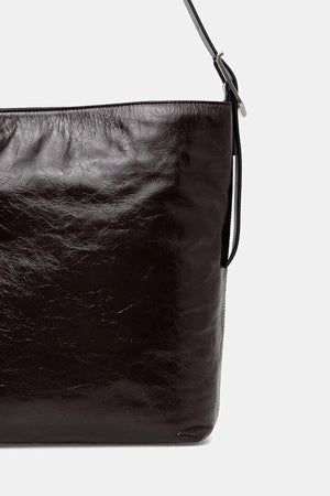 ZADIG&VOLTAIRE JANE HOBO VINTAGE Bolso de Piel Charol