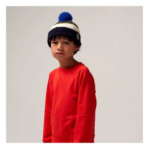 Gosoaky - Gorro de rayas Busy Bug | Azul marino