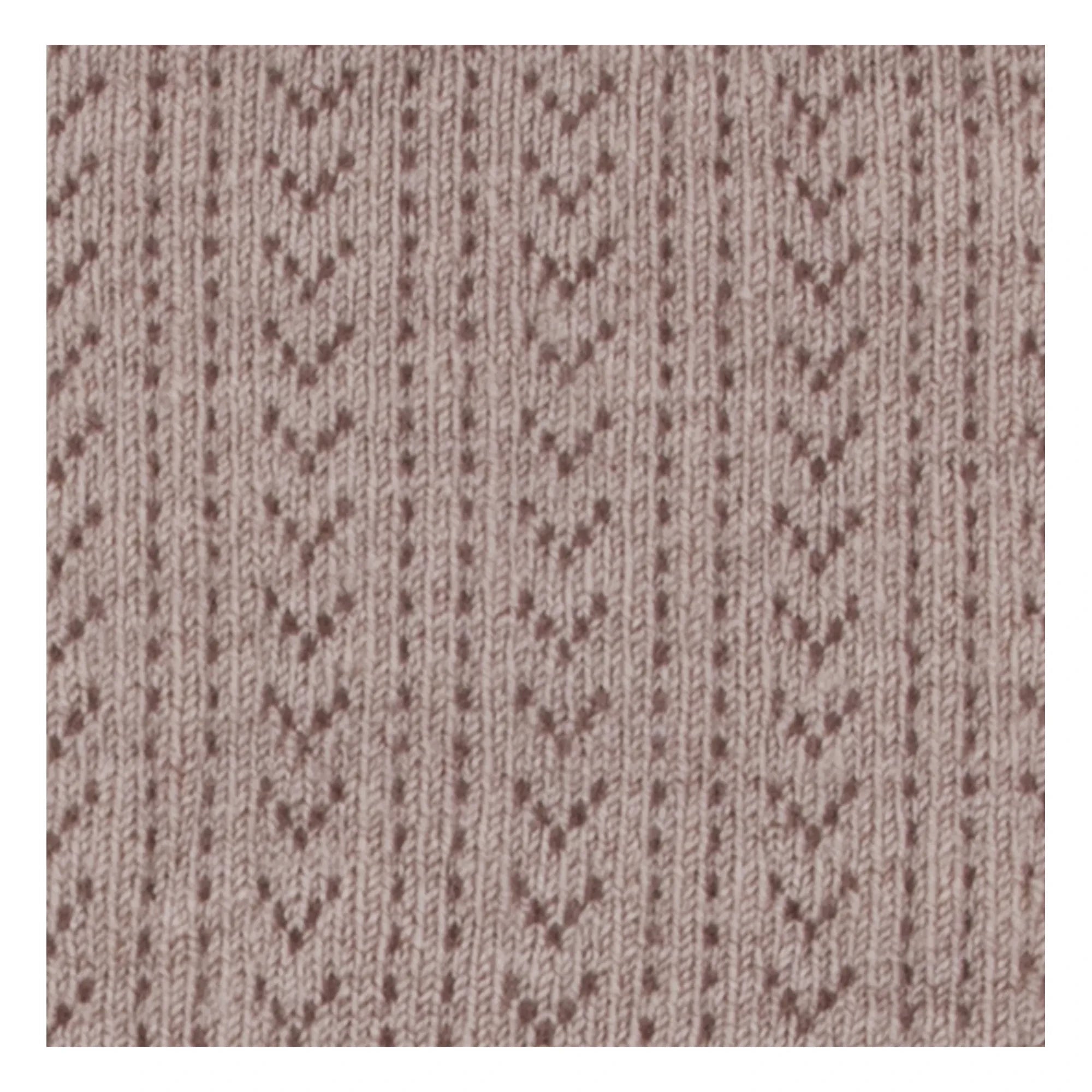Collégien - Leggings de lana merino Angélique | Rosa empolvado