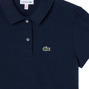 Lacoste - Organik Pamuk Logo Polo Yaka Tişört | Lacivert