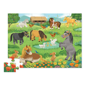 Crocodile Creek - Puzle Jolis Poneys - 36 piezas