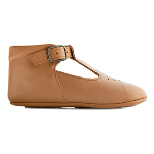 Poppée - Botines T-Strap Minimilton | Cognac