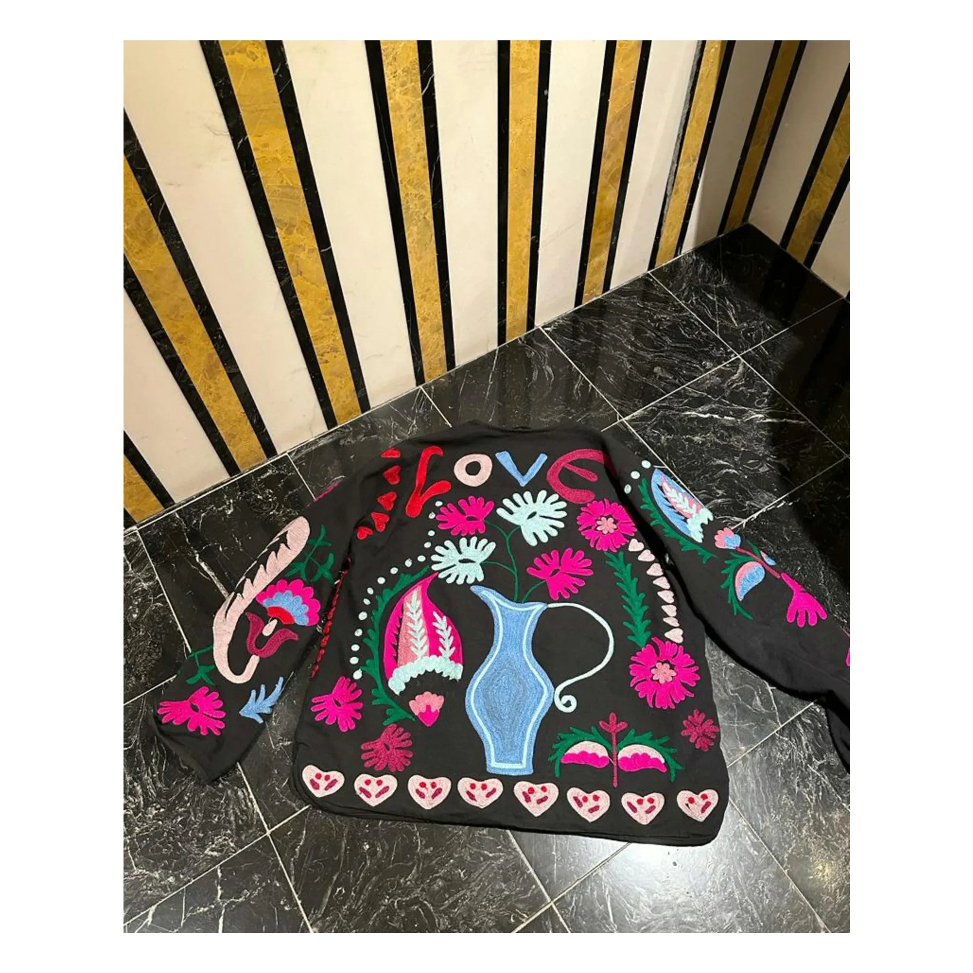 SISSEL EDELBO - Chaqueta Maggie Wild Child | Negro