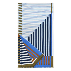 Toalla de playa Mapoésie - Riviera | Azul