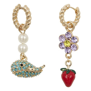 Essentiel Antwerp - Pendientes Jolan | Rojo