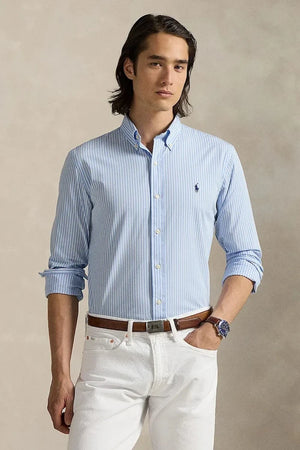 Polo Ralph Lauren camisa de algodón para hombre