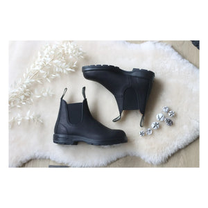 Blundstone - Botines Chelsea clásicos de piel lisa - Colección para adultos | Negro