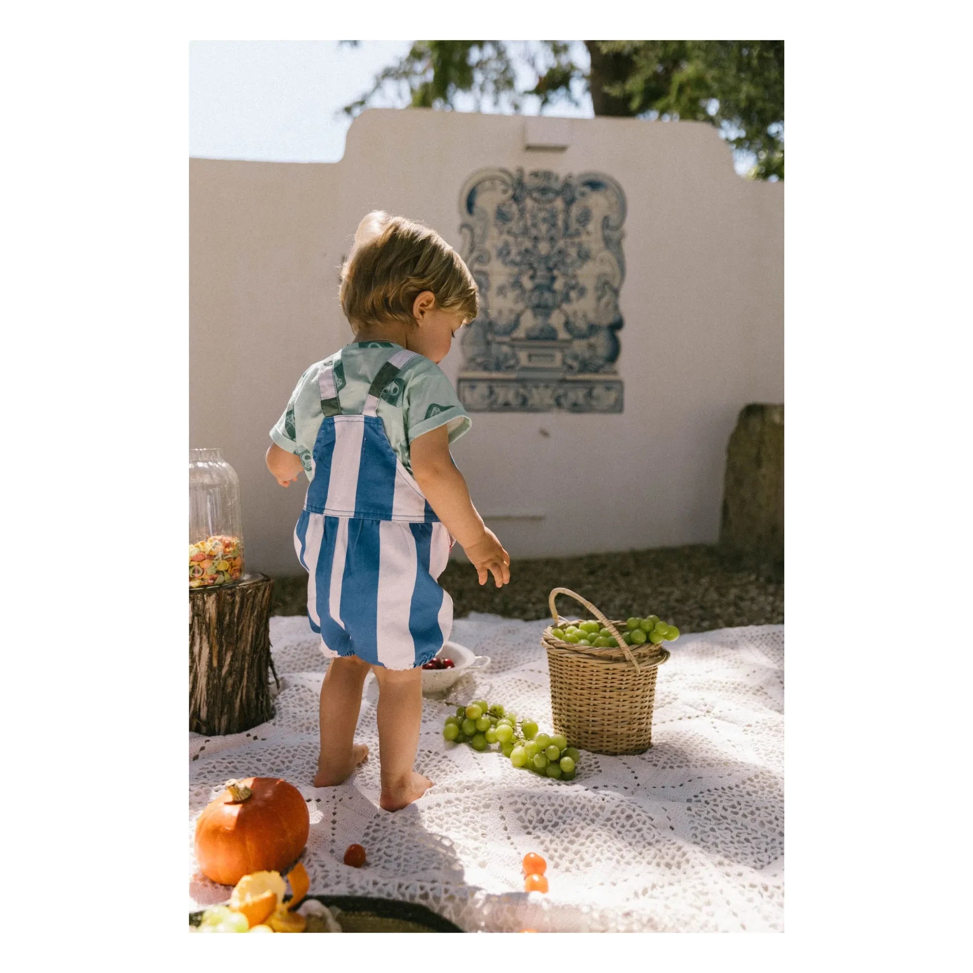 Favorite People - Mono Capri de rayas | Azul