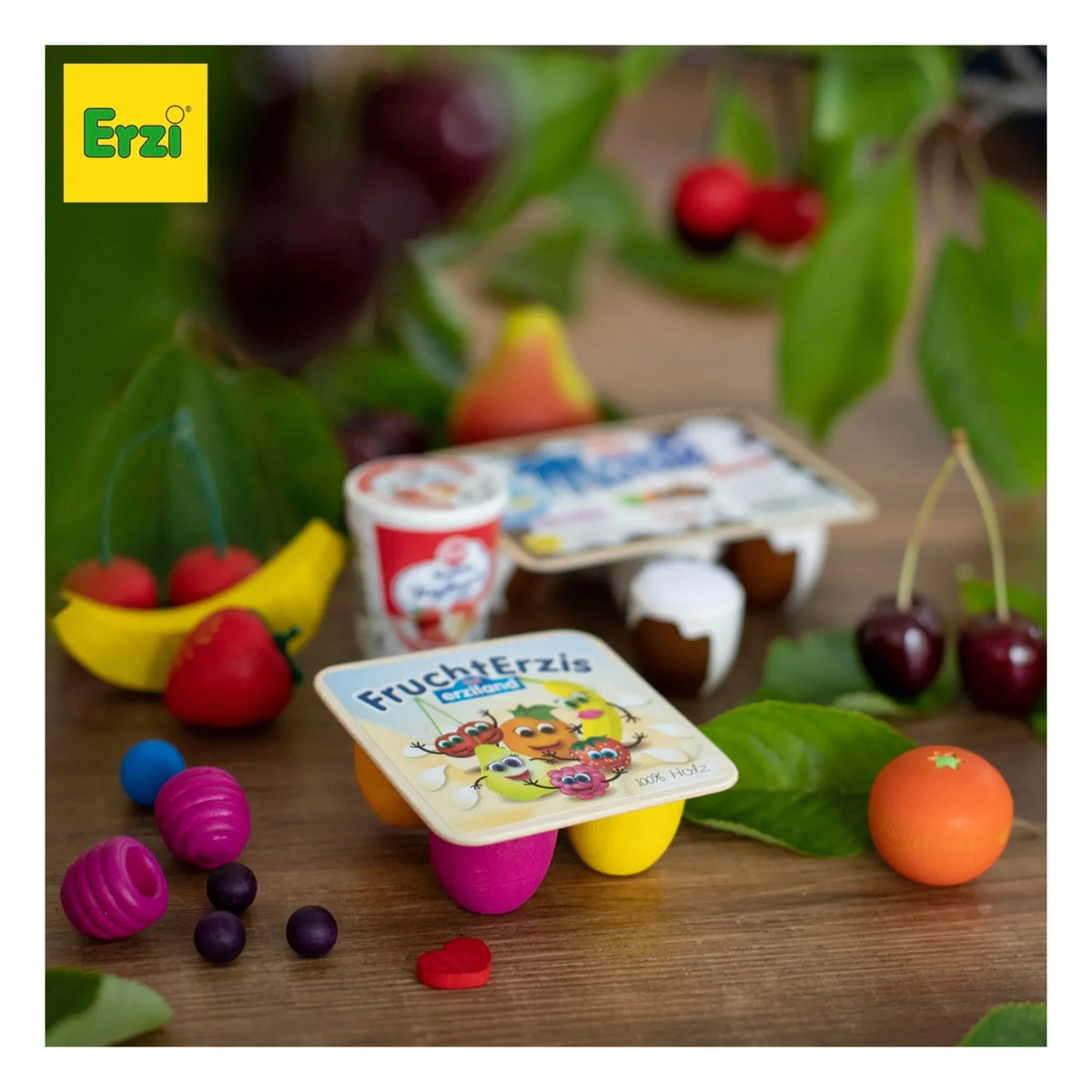 Erzi - Yogures de frutas cuádruples