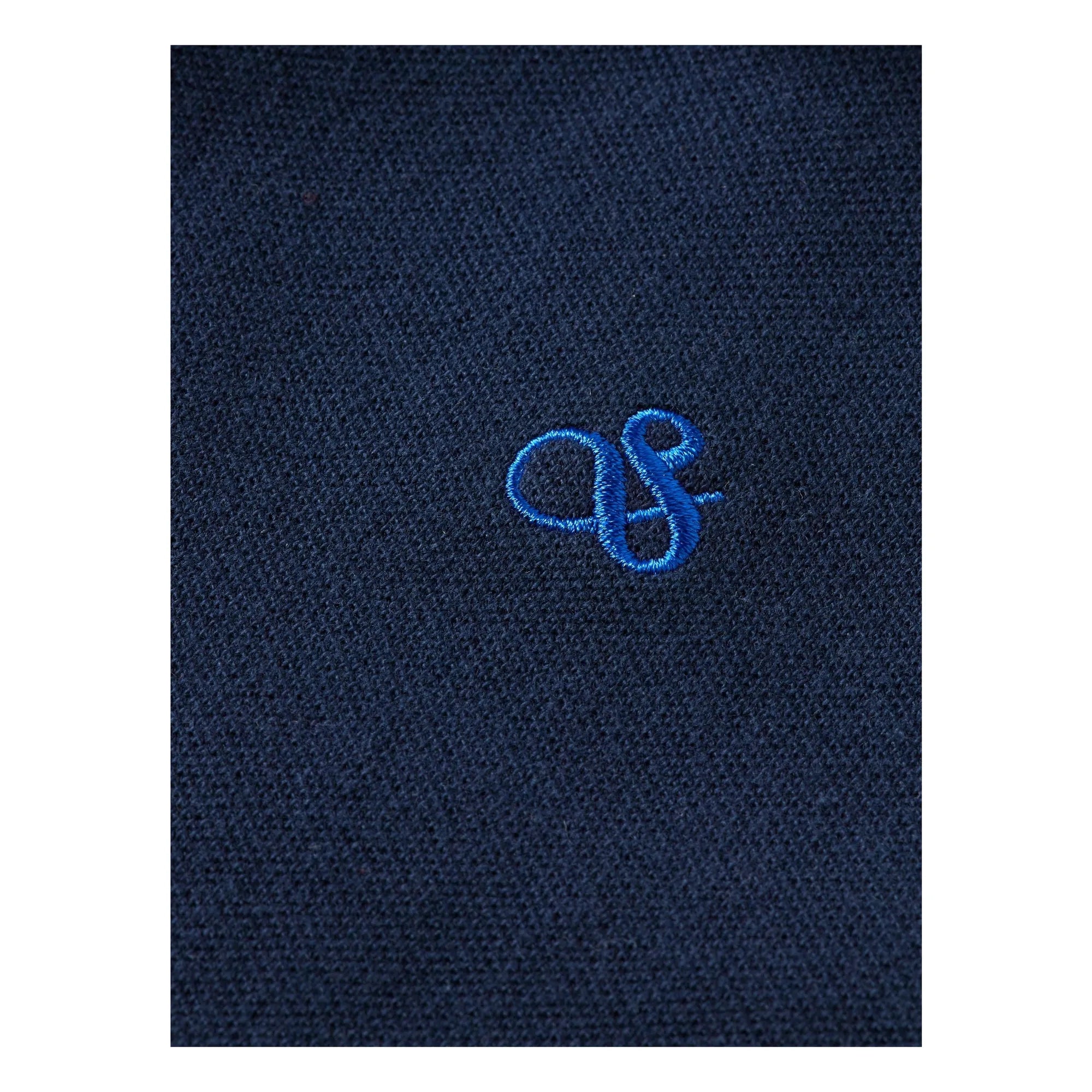 Scotch & Soda - Polo con logo bordado | Azul marino