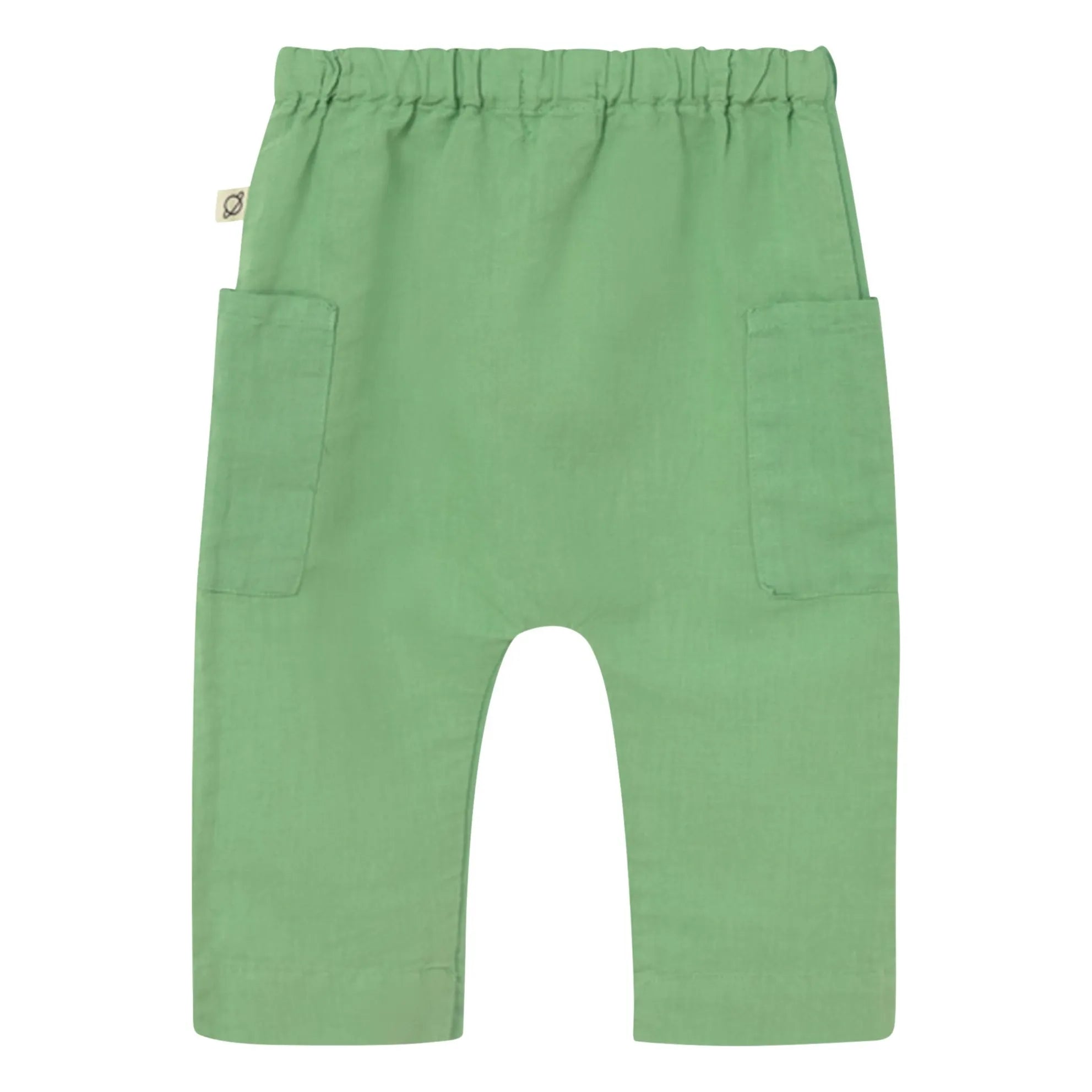 Cozmo - Pantalón de Lino Evan | Verde Prado