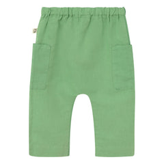Cozmo - Pantalón de Lino Evan | Verde Prado