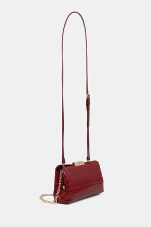 Bolso cruzado Valentino Bags para mujer, piel sintética, GLACE